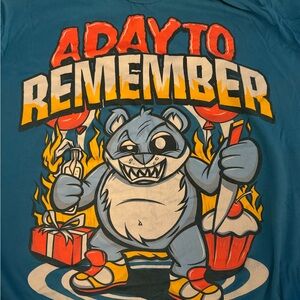 Blue Graphic Tee - A Day to Remember